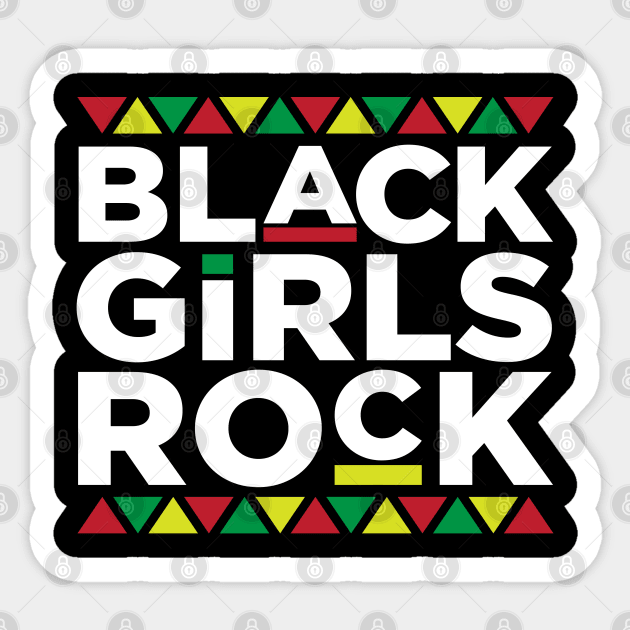 Black Girls Rock, Black Queen, Black Woman, Black Women, African American, Black Lives Matter, Black Pride Sticker by UrbanLifeApparel